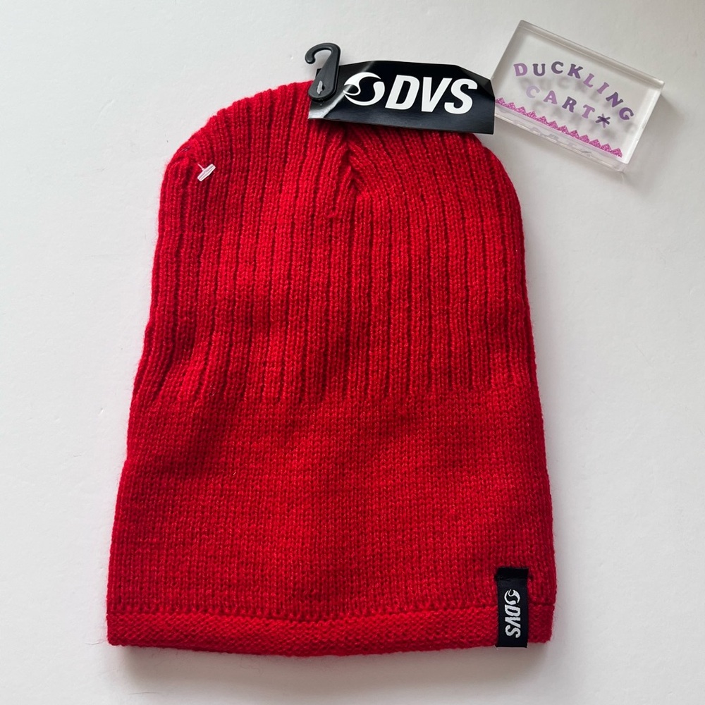 NWT DVS RED Beanie